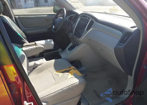 2004 Toyota Highlander V6 from USA, damaged, VIN JTEDP21A040012098